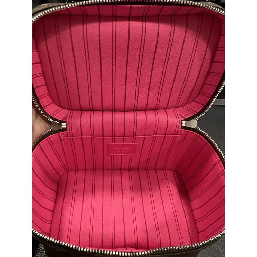 Louis Vuitton Nice Mini Canvas Bag Pink/ Monogram With Authenticity - Picture 11 of 12